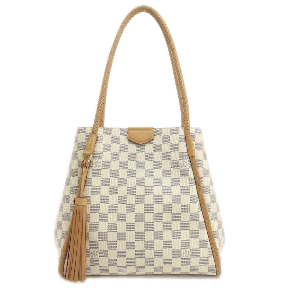 Louis Vuitton Propriano Damier Azur Tote Bag Damier Canvas